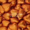 Milk Chocolate Hearts – Orange 1kg‚ 115 Pieces‚ Made In Australia