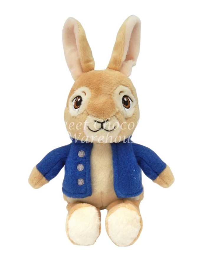 Peter Rabbit Blue Jacket With Hood And Silver Stitched Buttons 22cm