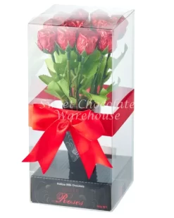 Dozen Roses – Hollow Milk Chocolate 84g (Box Of 12)