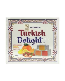 Turkish Delight Orange, Strawberry, Lemon 250g