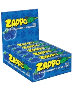 Zappo Blue Raspberry Flavour Chews 29g X 30 Pieces